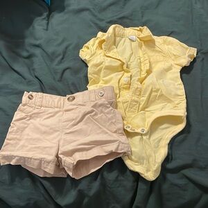 0-3 mo old navy set